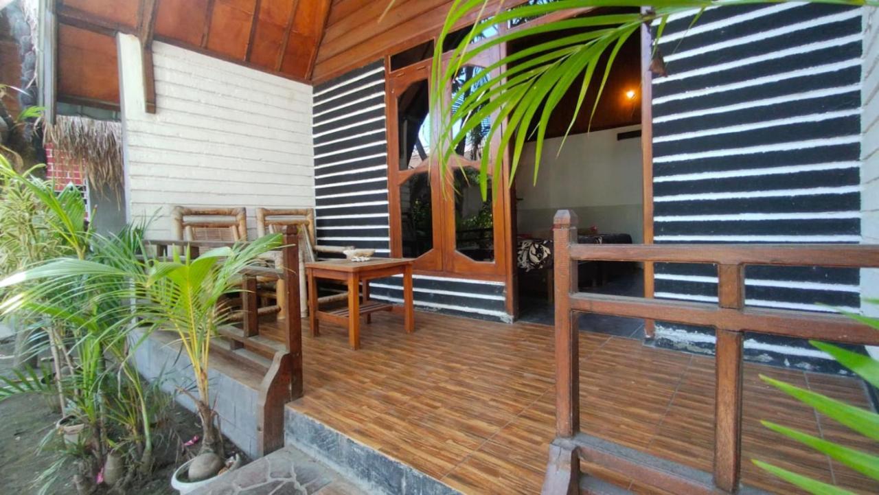 Hotel Maxal Bungalow Gili Air Exterior foto