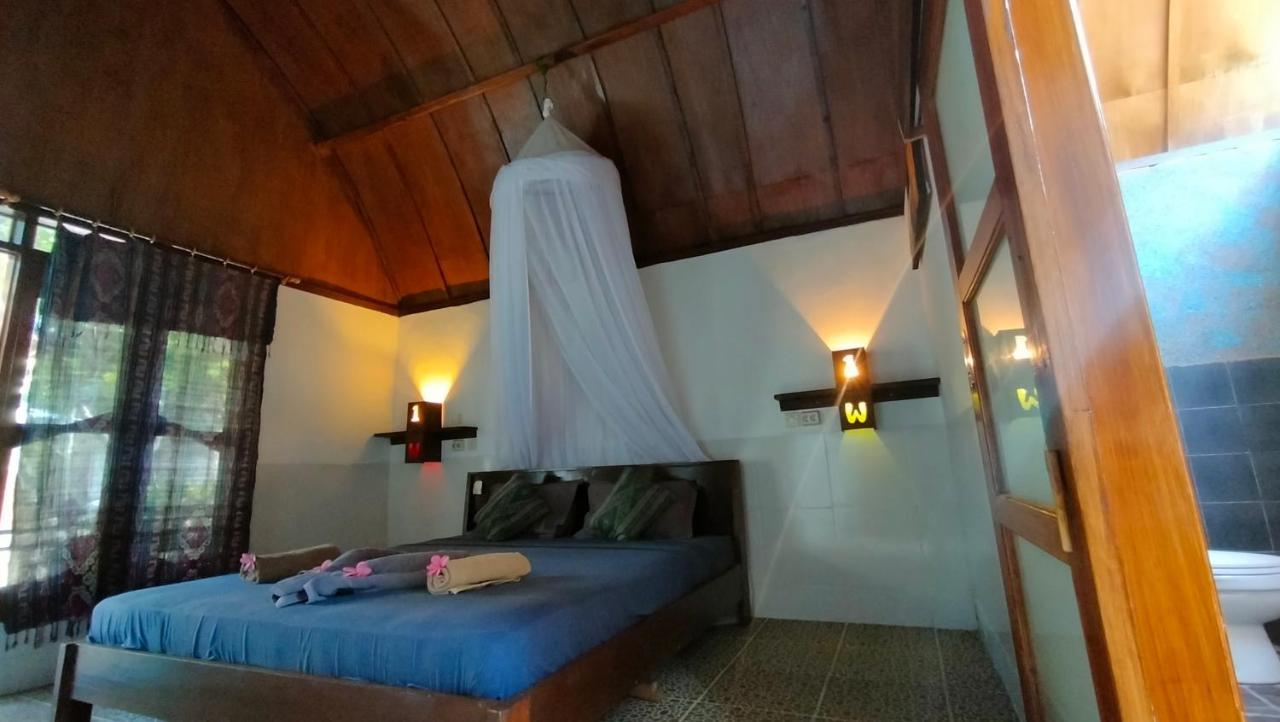 Hotel Maxal Bungalow Gili Air Exterior foto