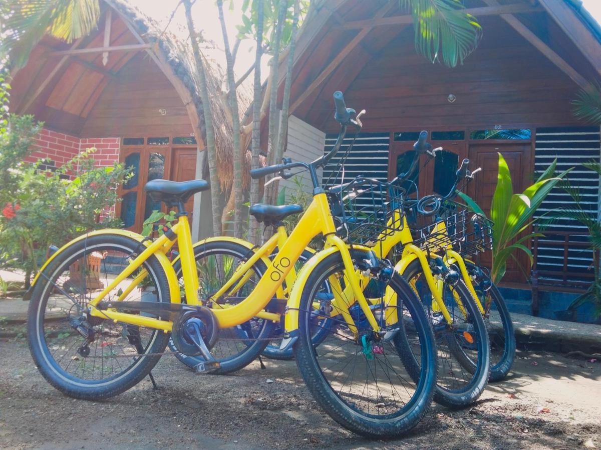 Hotel Maxal Bungalow Gili Air Exterior foto