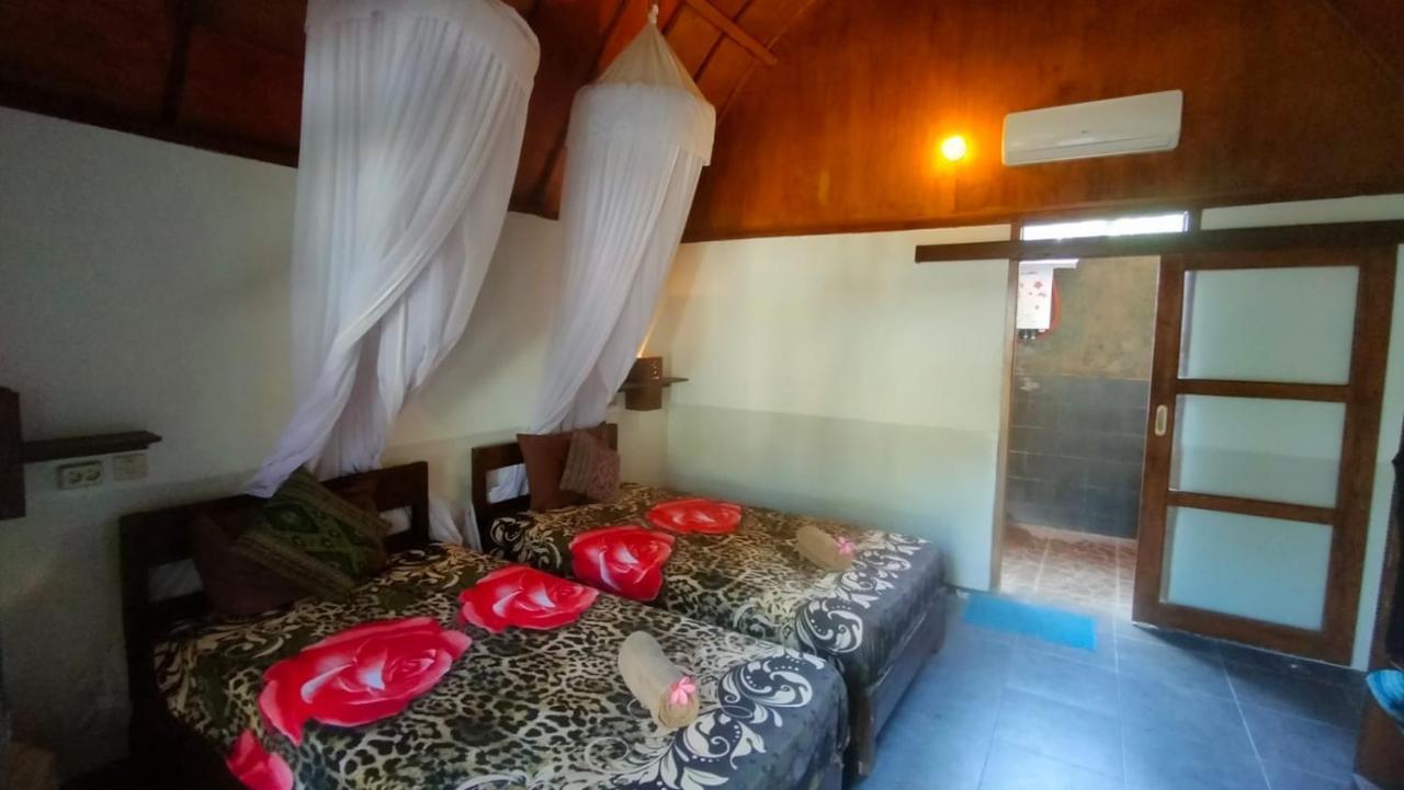 Hotel Maxal Bungalow Gili Air Exterior foto