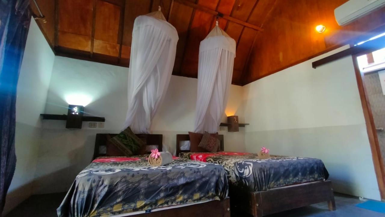 Hotel Maxal Bungalow Gili Air Exterior foto